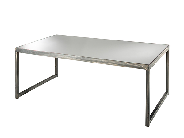 Sydney Cocktail Table, White (CEST-018) -- Trade Show Rental