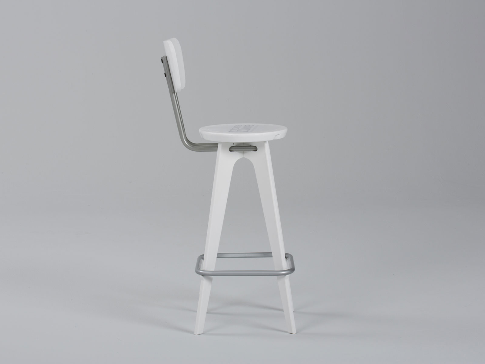 OTM Portable Chair with Seatback -- Side View