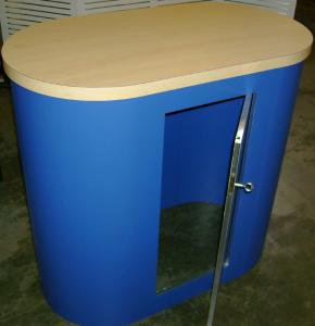 Euro LT Oval Counter with a Door