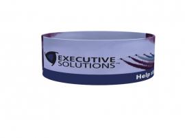 Aero Overhead Tension Fabric Hanging Signs --  3D Round and Square -- Image 3