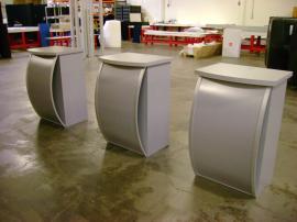 MOD-1121 Pedestals Modified with Storage
