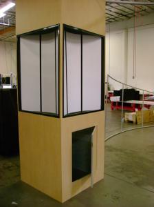 Euro LT Tower with 4 Lightboxes and Storage