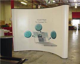10' Quadro S Pop Up Display with (2) Monitor Mounts