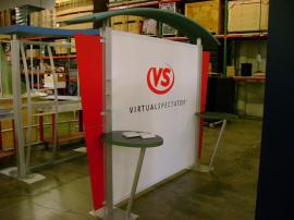 10' x 10' Visionary Designs Hybrid VK-1001 Display with and without Graphics