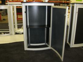 ECO-18C Rental Counters with Black Laminate from Eco-systems Sustainable Exhibits -- Image 2