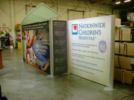 Visionary Designs 10' x 20' Exhibit with Tension Fabric Canopy
