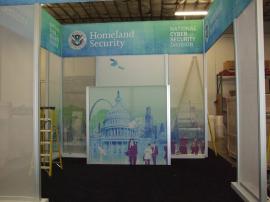 Custom Visionary Designs Island Exhibit with a 10 x 20 Inline Re-configuration -- Image 2