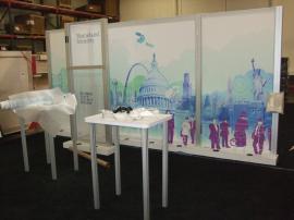 Custom Visionary Designs Island Exhibit with a 10 x 20 Inline Re-configuration -- Image 4