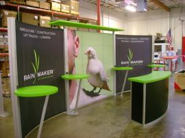 10' x 20' Visionary Designs VK-2002 Trade Show Display with Reception Counter