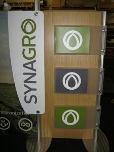 ECO-102T 6 ft. Table Top with custom Header Graphic Attachment by Eco-Systems Sustainable Exhibits -- Image 2