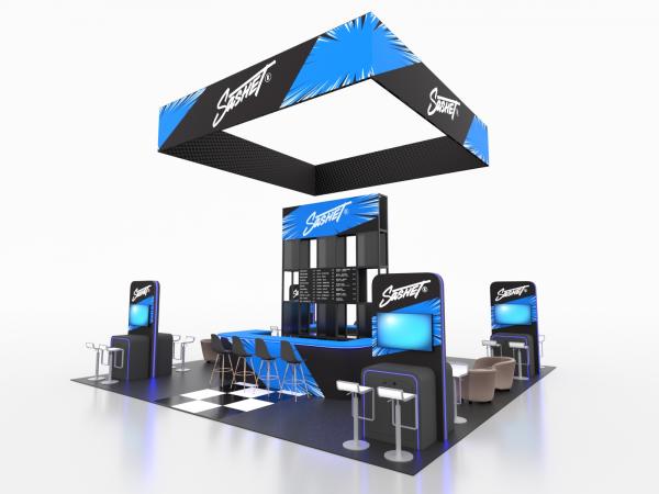 VK-5229 Reconfigurable Island Trade Show Exhibit --  Image 2