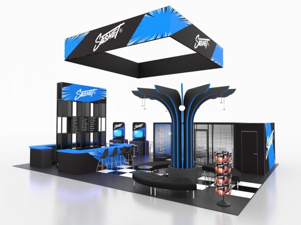 VK-5228 Reconfigurable Island Trade Show Exhibit --  Image 4