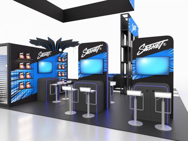 VK-5228 Reconfigurable Island Trade Show Exhibit --  Image 7
