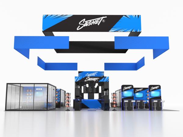 VK-5227 Reconfigurable Island Trade Show Exhibit -- Image 2