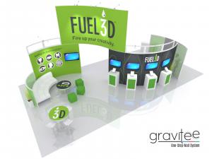 GK-5148 Trade Show Island Exhibit -- Image 1