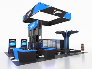 VK-5228 Reconfigurable Island Trade Show Exhibit --  Image 3