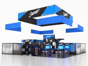 VK-5227 Reconfigurable Island Trade Show Exhibit --  Image 3