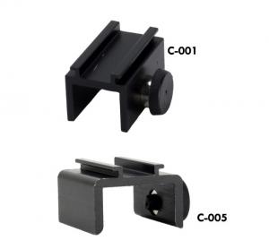C-001, and C-005:  Panel or Hardwall Clips - Fixed Sizes