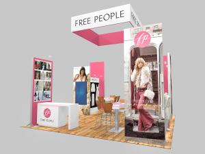 RE-9216 Island Rental Trade Show Exhibit -- Image 1