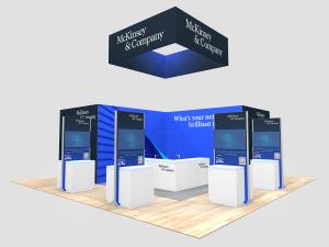 RE-9224 Island Rental Trade Show Exhibit -- Image 1