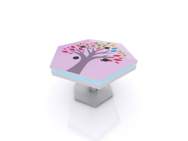 MOD-1464 Trade Show and Event Wireless Charging Coffee Table -- Image 1