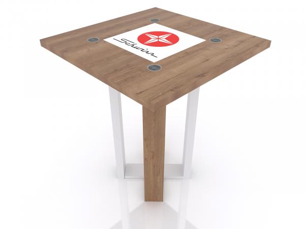 MOD-1483 Wireless Trade Show and Event Charging Bistro Table -- Image 3