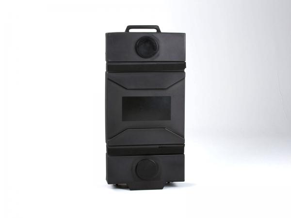 OPTIONAL:  MOD-550 Portable Roto-molded Cases with Wheels (26" W x 11" D x 54" H)