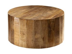 Timber Cocktail Table (CEST-060) -- Trade Show Rental Furniture