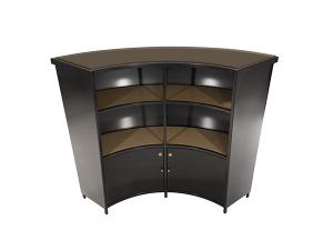 CEBR-002 Midtown Bar with Lights -- Trade Show Rental Furniture