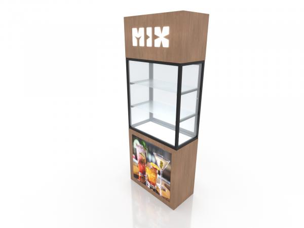 MOD-1158 Product Display Showcase with Graphics -- View 4