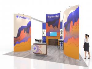 ECO-4057 Sustainable Modular Trade Show Display - View 1