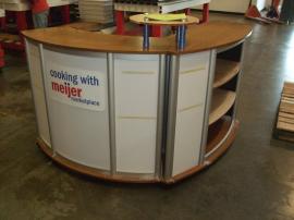 Custom Modular Counter with Storage Constructed with Eco-friendly Materials -- Image 1