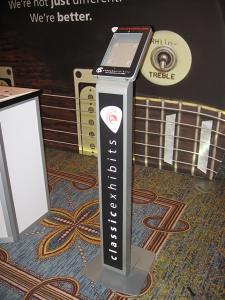 Graphic Solutions for iPad Kiosks Including Clamshell Halos, Face Plates, and Vinyl Application -- Image 6
