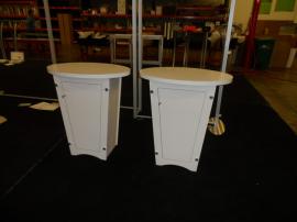 LTK-1001 Tapered Pedestal with Locking Storage (no tools assembly) -- Image 1