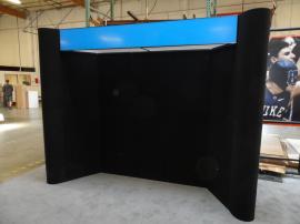 FF-102 Intro 10 ft. Folding Fabric Panel Display -- Image 1