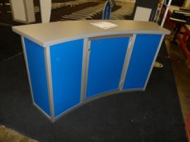 MOD-1185 Modular Counter with Locking Storage and Front Graphic -- Image 2