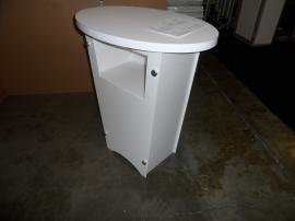 LTG-1001 Portable Tapered Pedestal with Graphic -- Image 3
