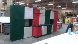 Quadro S Pop Up with Shadowboxes, Fabric Panels, and Case-to-Counter Conversions -- Image 1