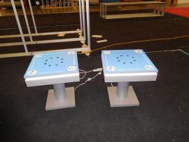 (2) MOD-1433 End Table Charging Stations with Graphics