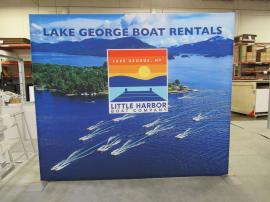 VK-8010 Portable Trade Show Displays with Pillowcase Fabric Graphics