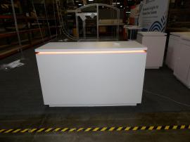 Custom Counters with Programmable RGB LED Lights and Locking Storage:  RE-1575, RE-1577, RE-1597, RE-1595, and RE-1598