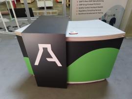 Curved Reception Counter