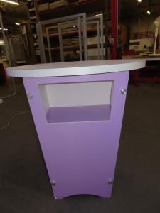 VK-1968 SuperNova Lightbox with SEG Tension Fabric Graphic and LTG-1001 Portable Pedestal  -- View 2