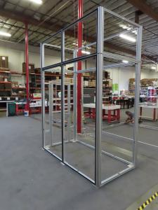 Gravitee Modular Tower/Closet with Locking Door @ 96" W x 50" D x 125" H with Crate Packaging