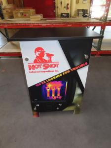 SYM-407 Portable Counter with Graphics and Locking Storage