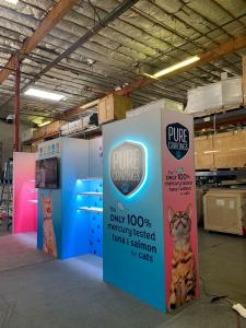 RENTAL: Gravitee Panel System Design with Large Monitor Mount -- View 2