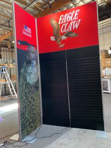 Island Design with (2) Gravitee Panel System Enclosed Conference Rooms with Locking Doors and White PVC Insert Panels for Interior Walls -- View 2