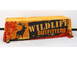 V-Throw Table Throws with Dye-Sublimation Printing