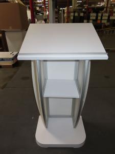 MOD-1549 Modular Lecturn w/ Engineered Aluminum Extrusion Framework -- View 3