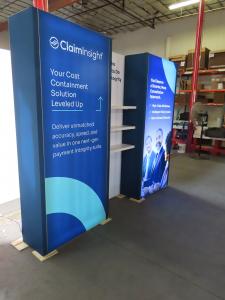 GK-2023 Backlit Reconfigurable Exhibit with SEG Fabric Graphics -- View 3
